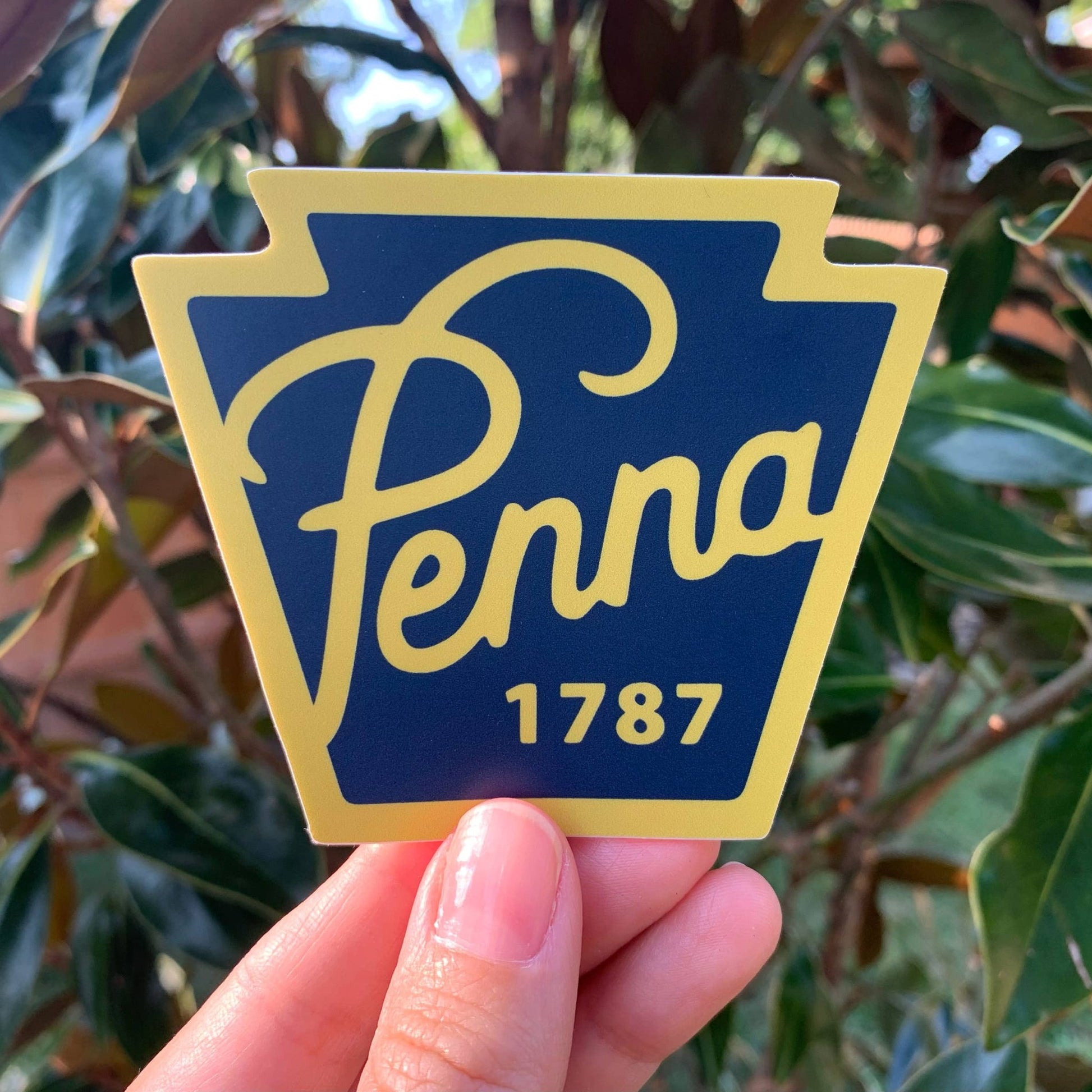 Pennsylvania "Penna" Bumper Sticker / Vinyl Decal - homesewn