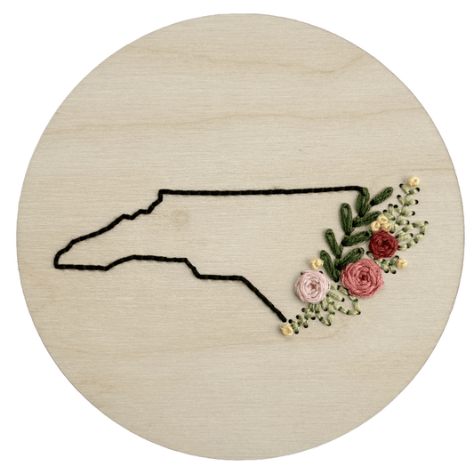 Pennsylvania Wood Embroidery Disk Kit - homesewn