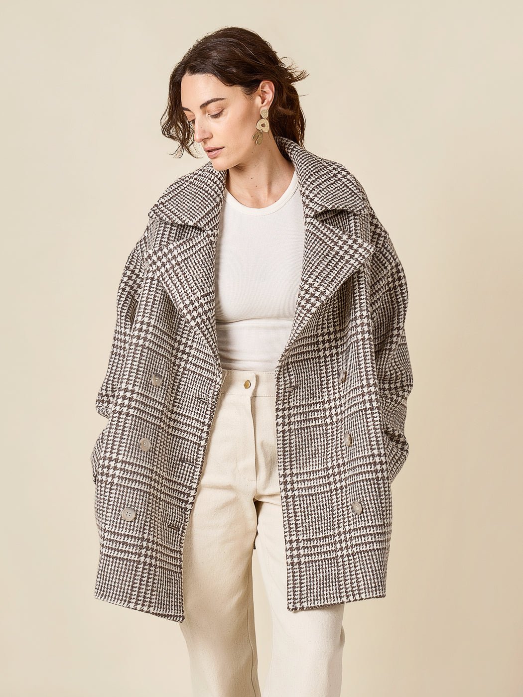 Phoebe Coat Pattern - PDF PATTERN - homesewn