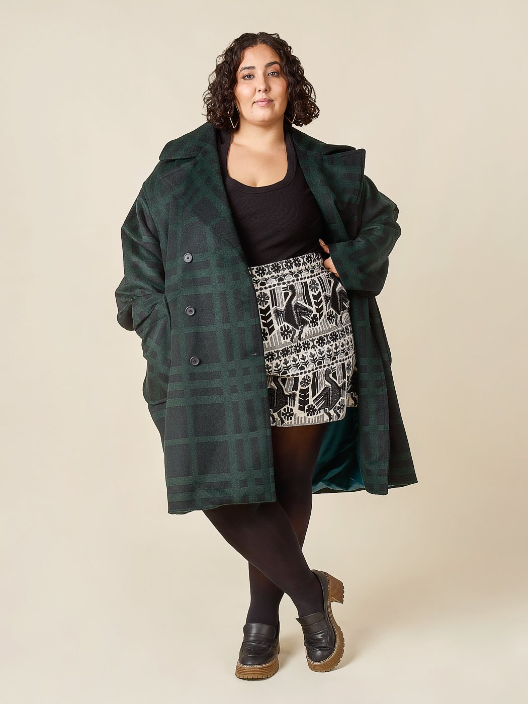 Phoebe Coat Pattern - PDF PATTERN - homesewn