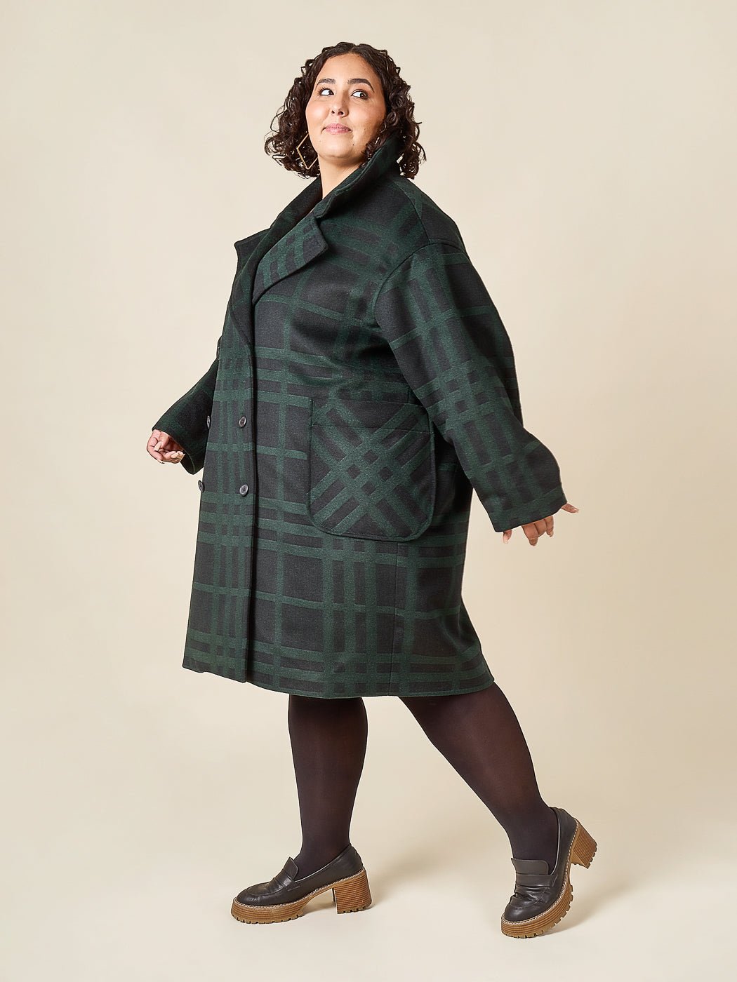 Phoebe Coat Pattern - PDF PATTERN - homesewn