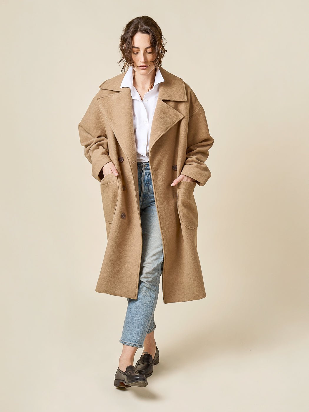 Phoebe Coat Pattern - PDF PATTERN - homesewn