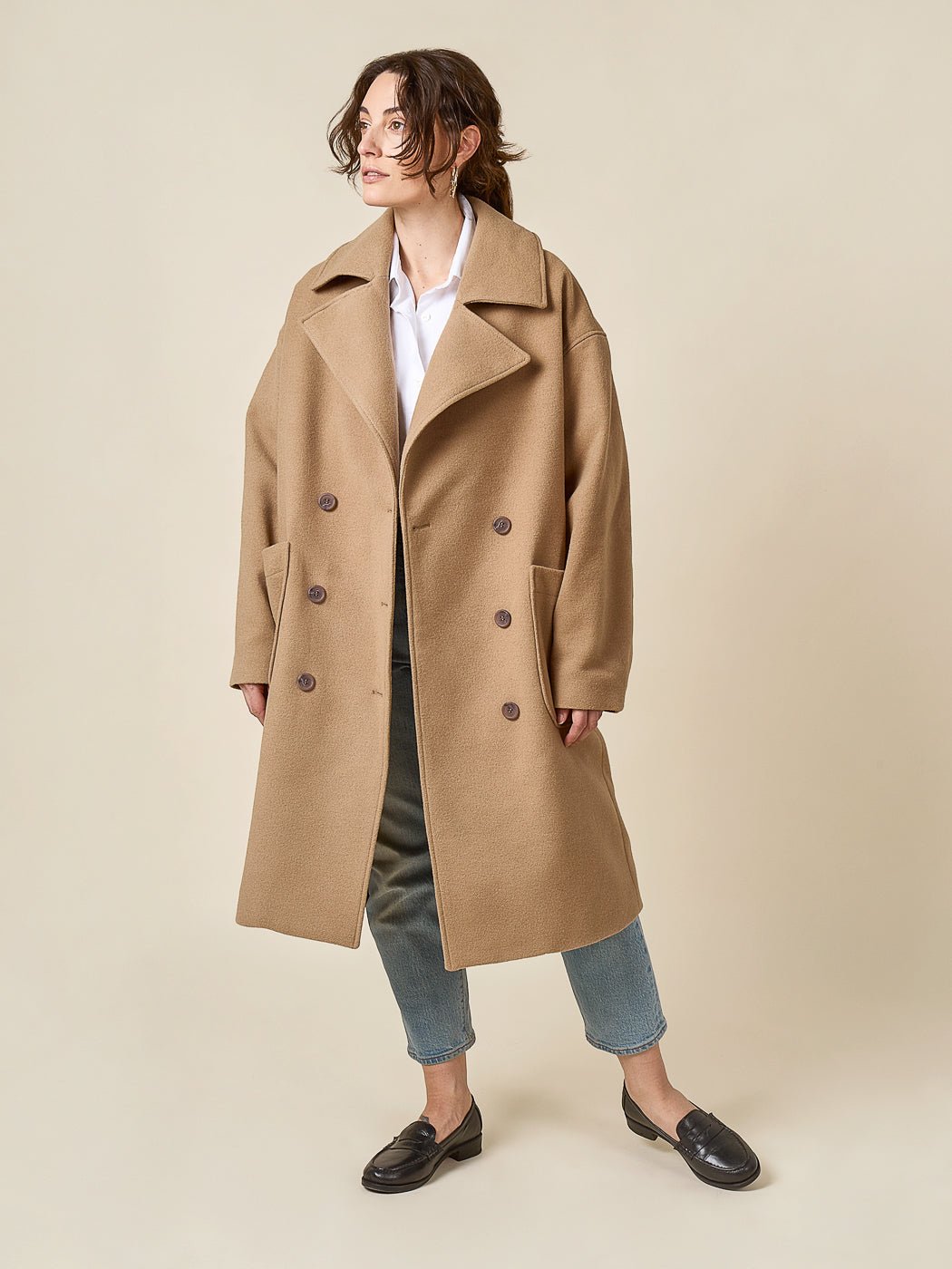 Phoebe Coat Pattern - PDF PATTERN - homesewn