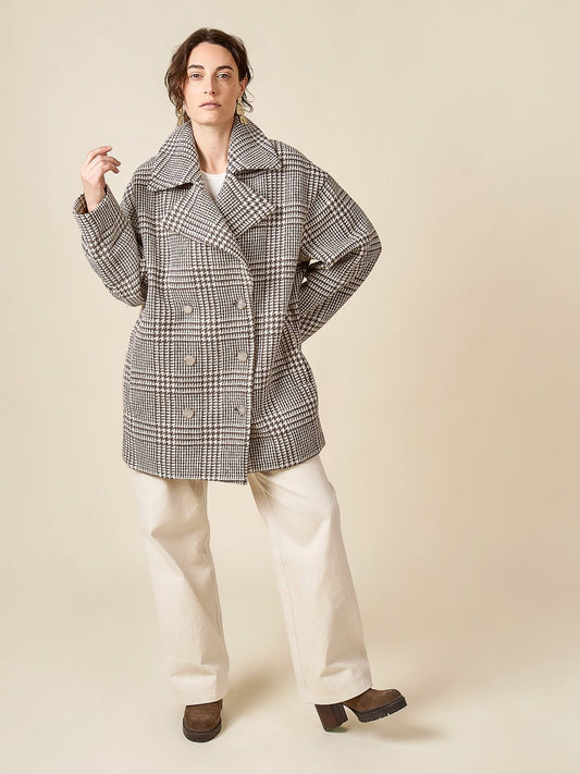 Phoebe Coat Pattern - PDF PATTERN - homesewn
