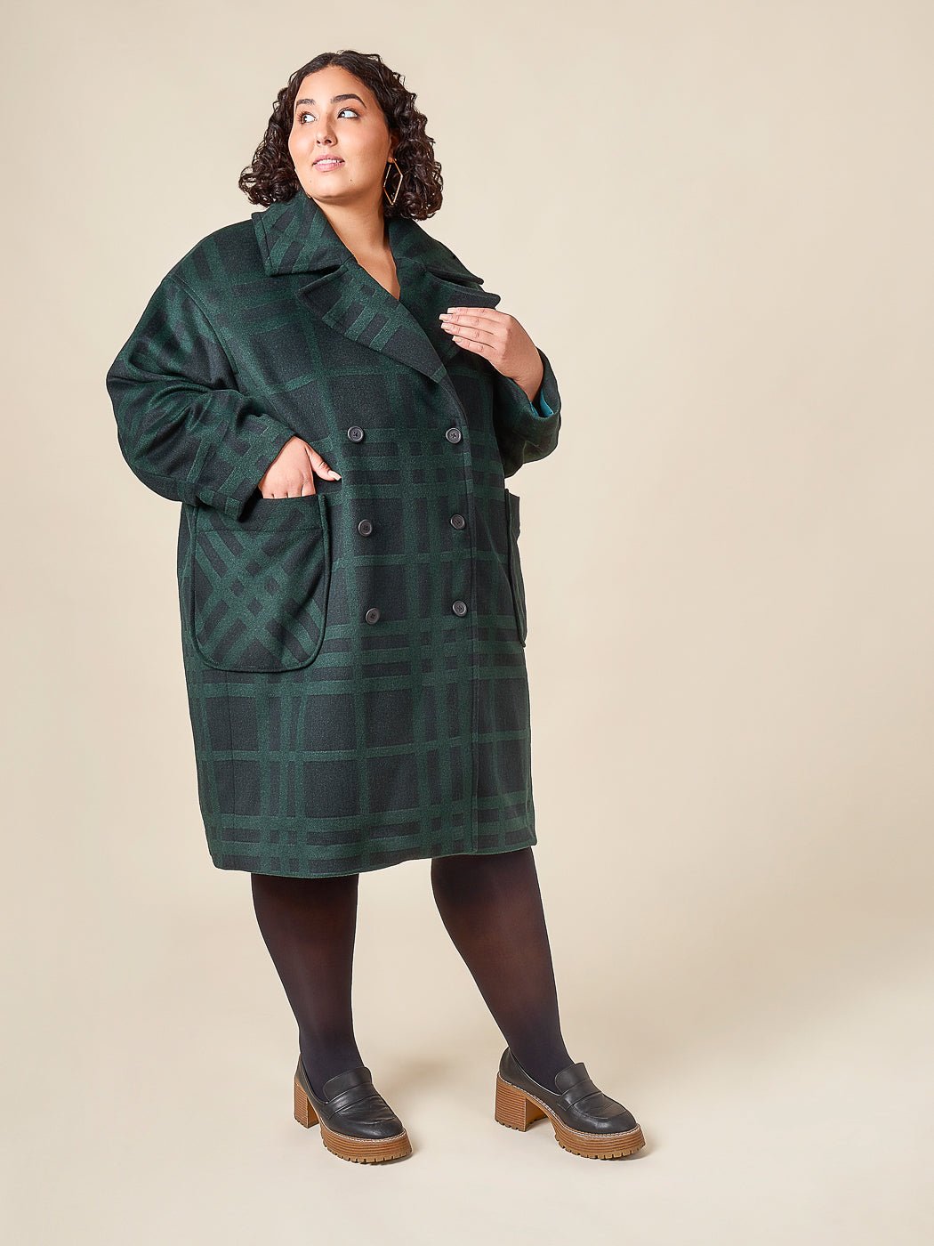 Phoebe Coat Pattern - PDF PATTERN - homesewn