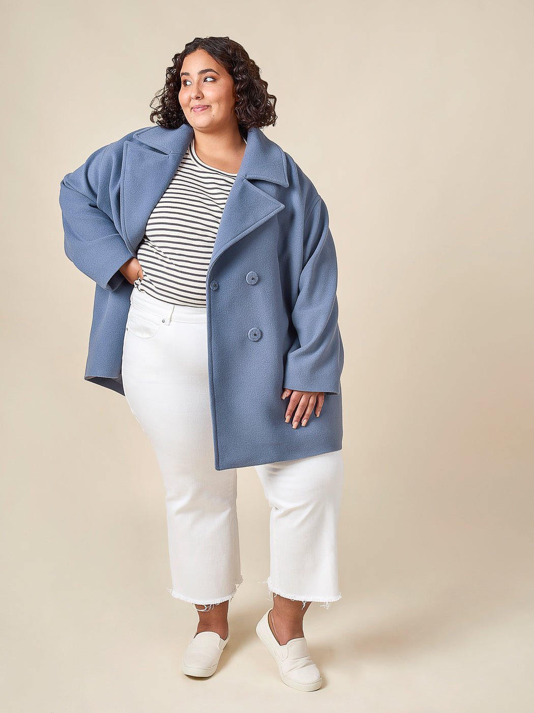 Phoebe Coat Pattern - PDF PATTERN - homesewn