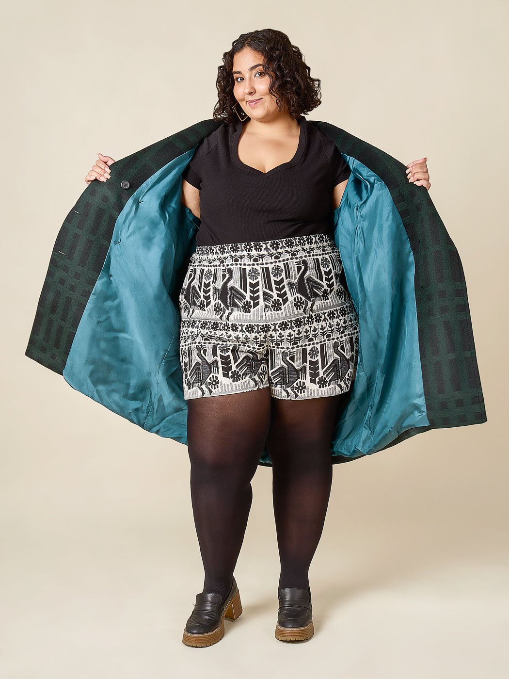 Phoebe Coat Pattern - PDF PATTERN - homesewn