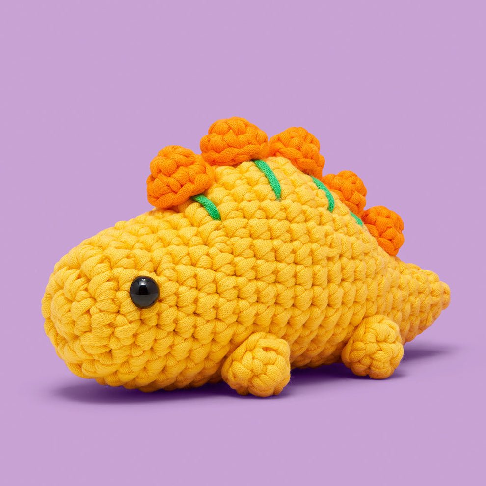 Phoebe the Stegosaurus - homesewn