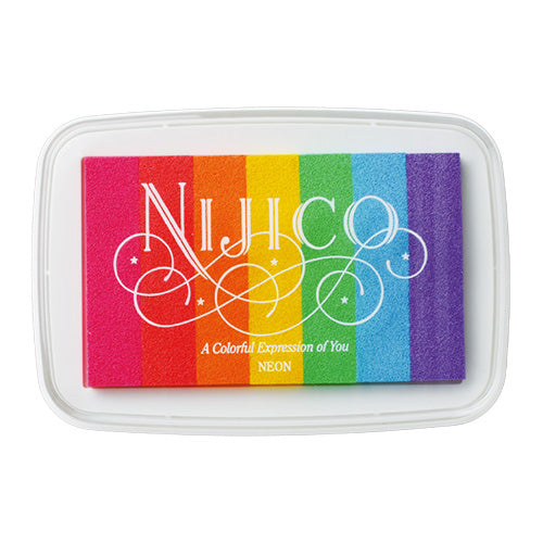 Tsukineko Nijiiro NIJICO three-colour stamp pads