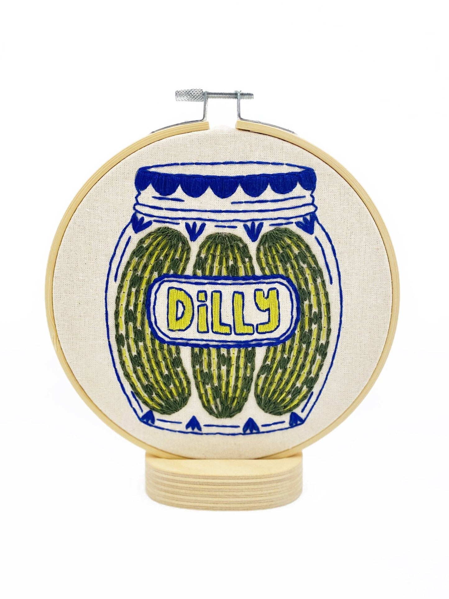 Pickles Complete Embroidery Kit - homesewn