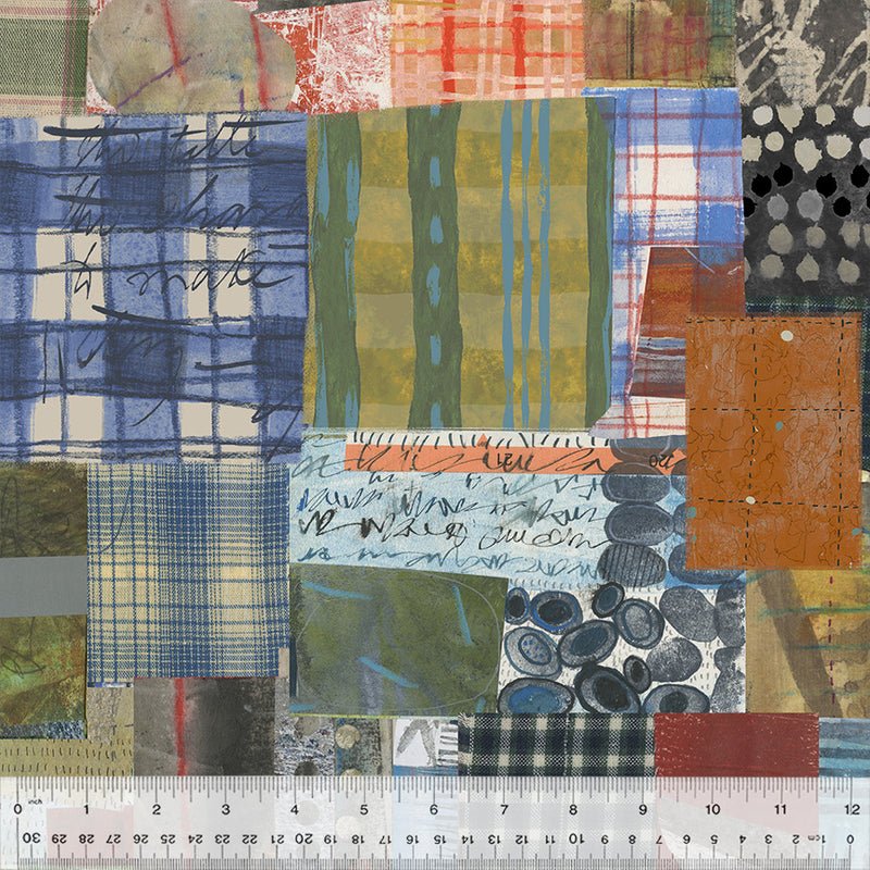 Picnic Grounds - Multi - Sketchbook 21 by Marcia Derse - homesewn
