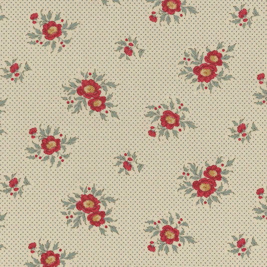 Merry Little Christmas - Joy Blue - Tilda Quilting Cotton