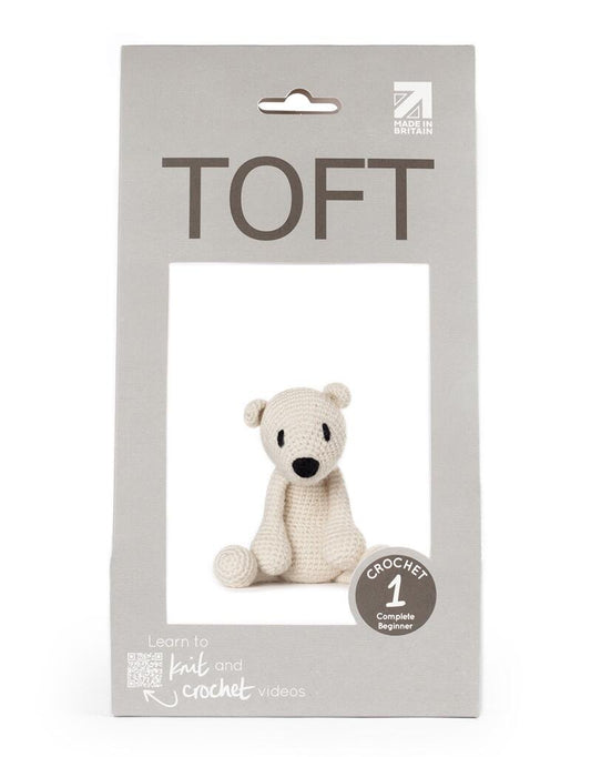 Piotr the Polar Bear Kit - homesewn