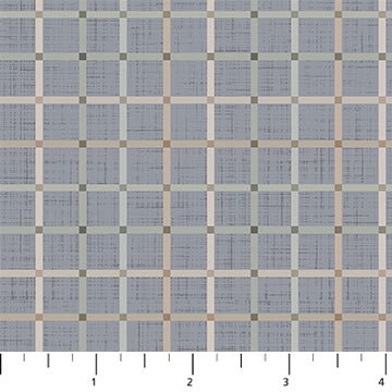 Plaid - Blue - Grasslands - homesewn