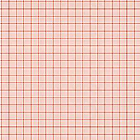 Plaid - Blush - I Love Us - homesewn