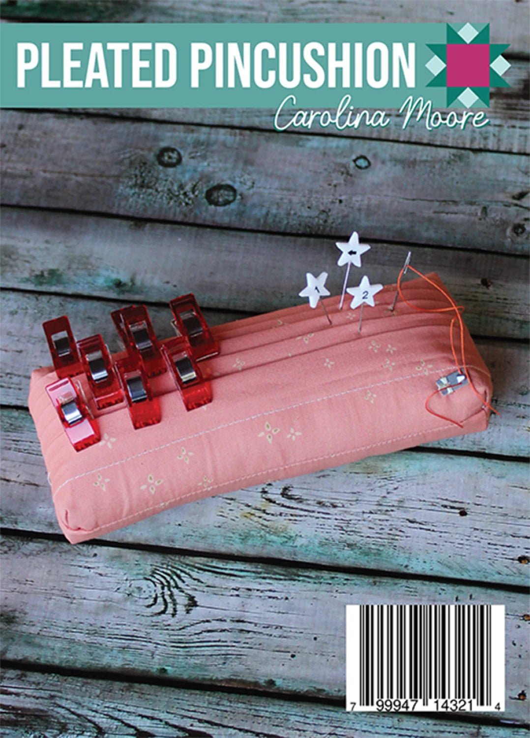 Pleated Pincushion - Printed Sewing Pattern - homesewn