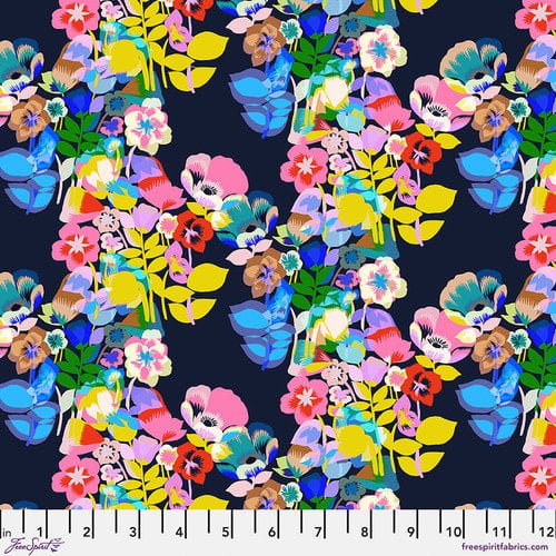 Plumeria Night - Vibrant Botanica - homesewn