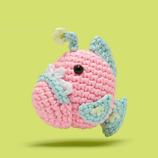 Poe the Angler Fish Crochet Kit - homesewn