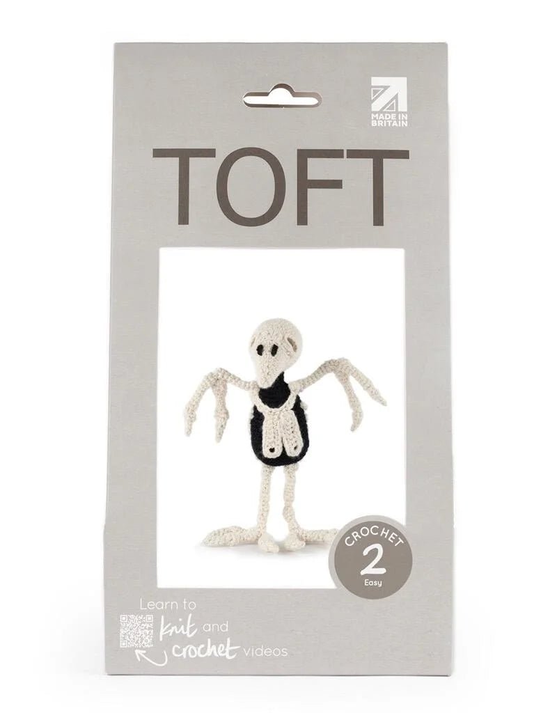 Poe the Raven Skeleton Crochet Kit - homesewn