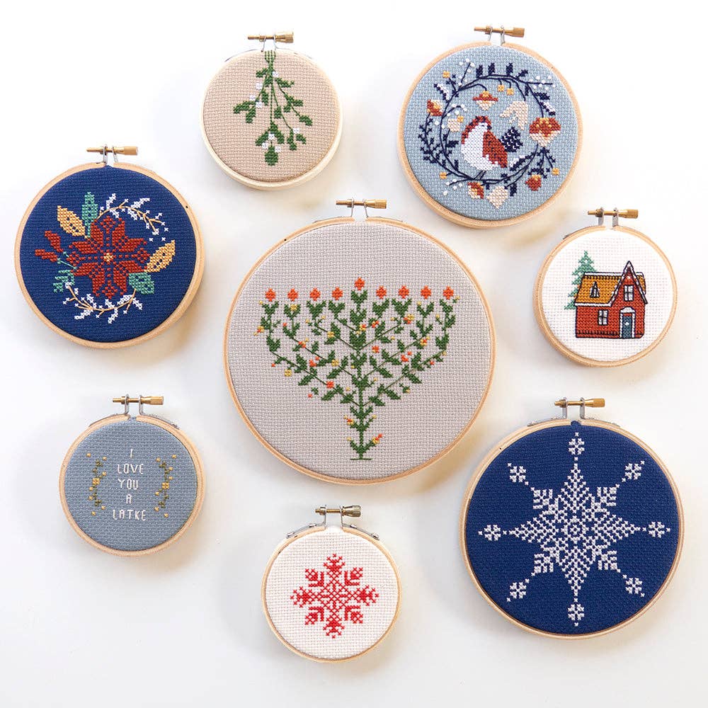 Poinsettia Wreath Kit Pre - Order 2024 - homesewn