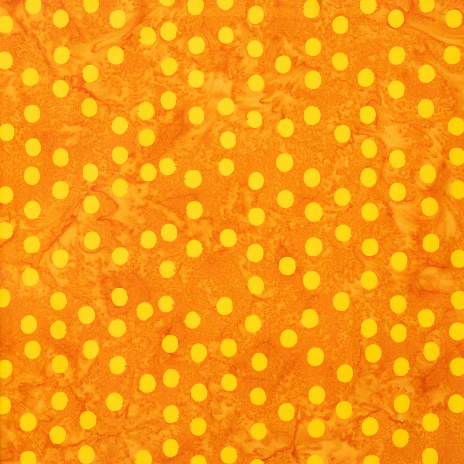 Polka Pop Sunshine - COTTON BATIK - homesewn
