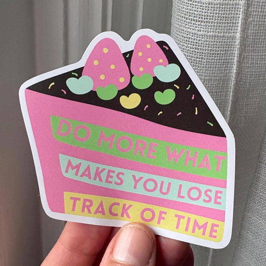 Positive Quote Cake Sticker - homesewn