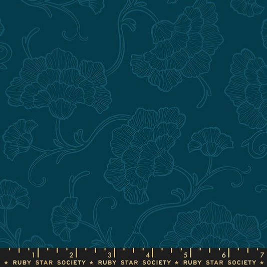 Powder - Peacock - Reading Nook - homesewn