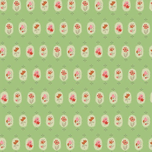 Prairie Dot - Pistachio - Minimo - QUILTING COTTON/POPLIN - homesewn