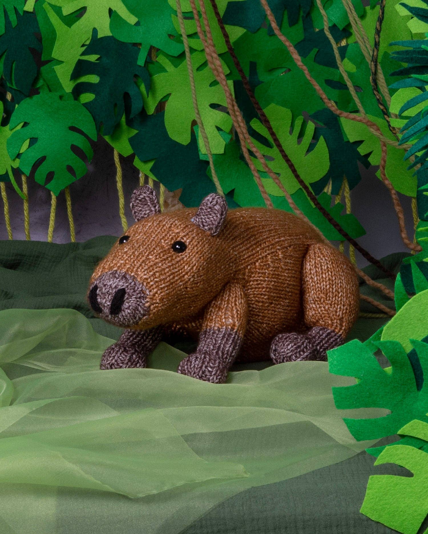 PRE ORDER: Capybara Knitting Kit - homesewn