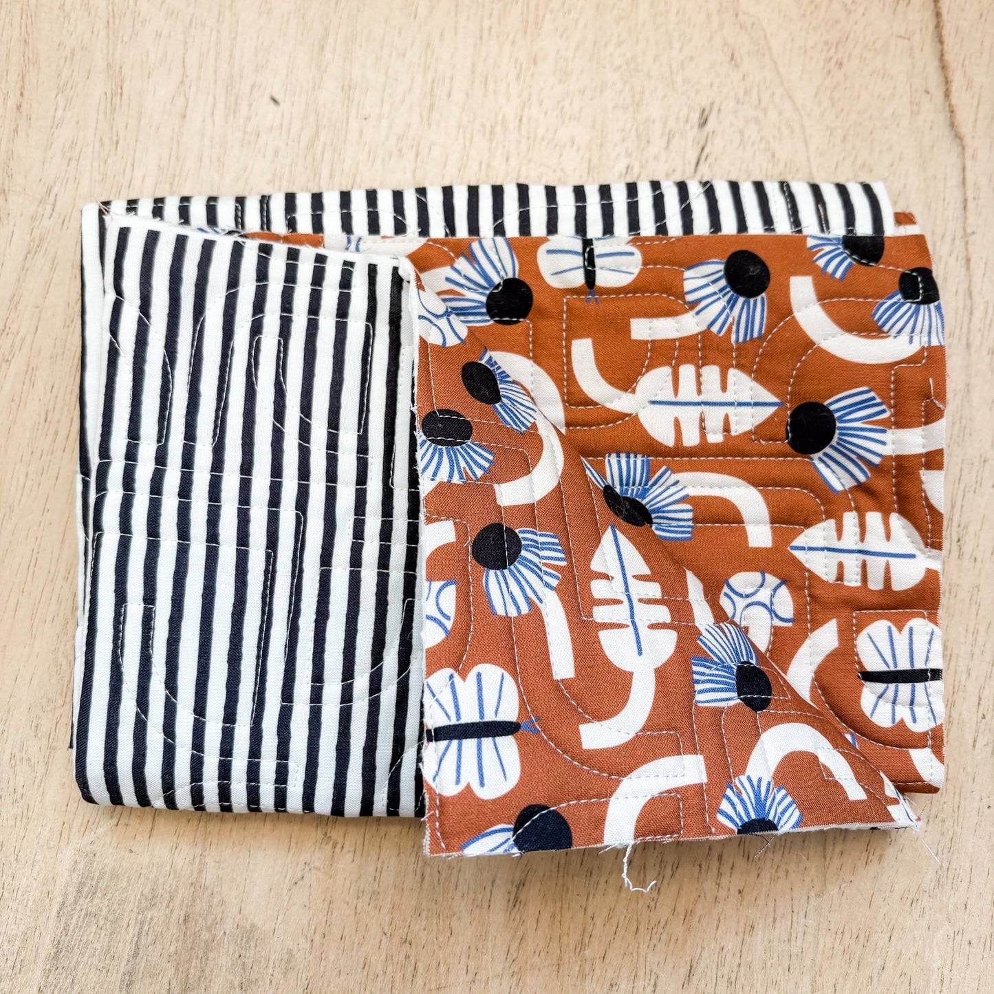 Pre Quilted Fabric - Fat Quarter - homesewn