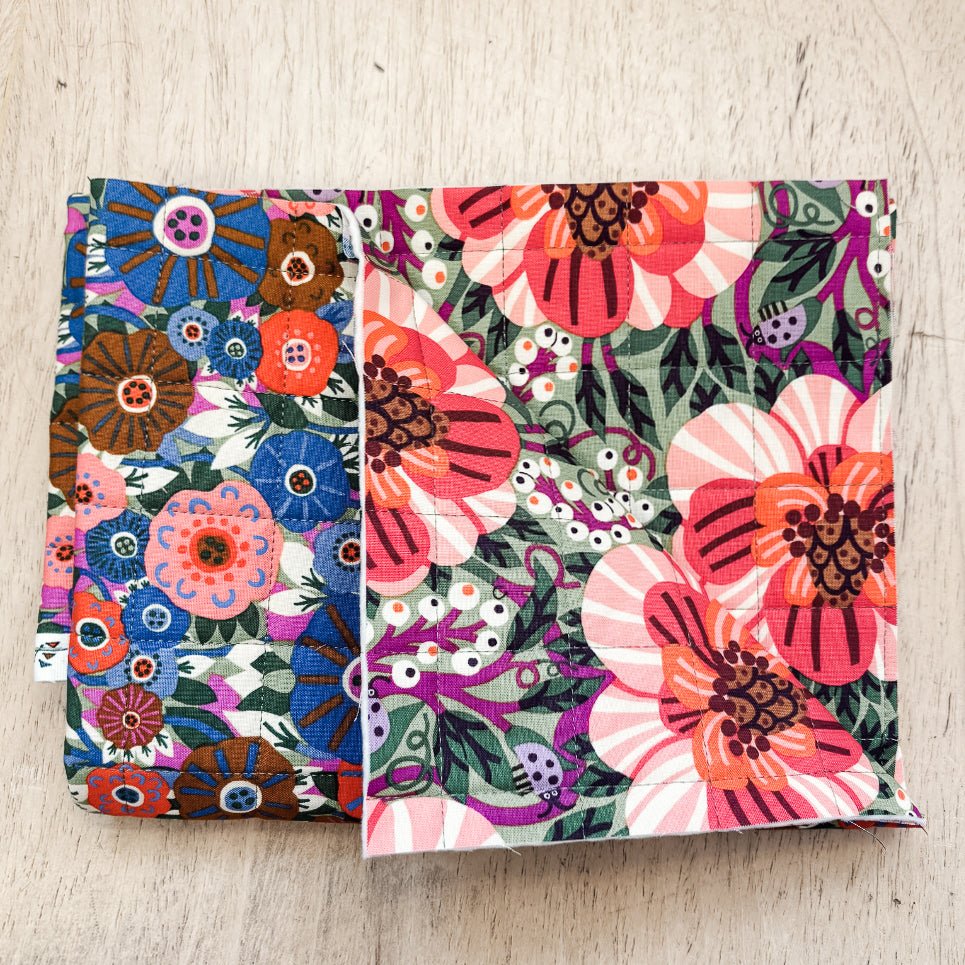 Pre Quilted Fabric - Fat Quarter - homesewn
