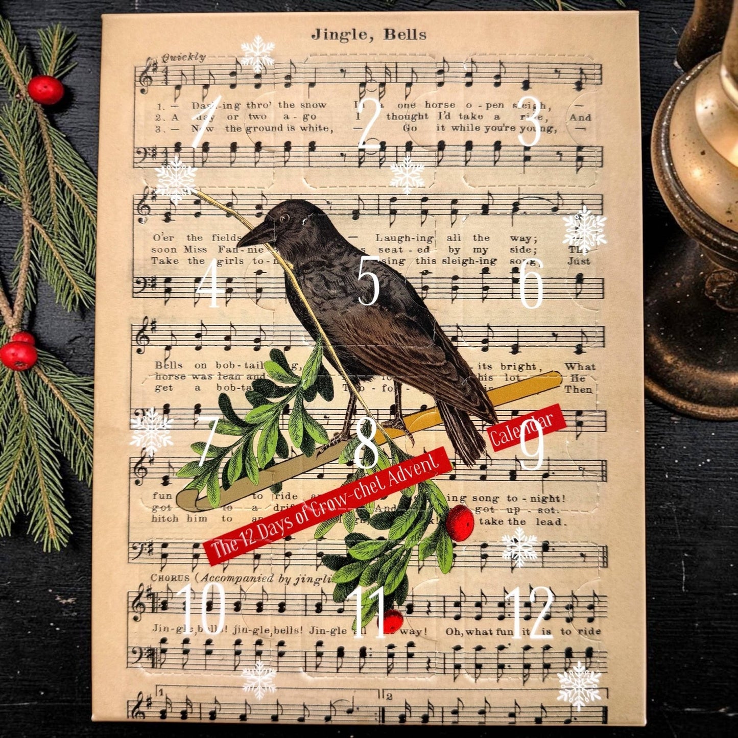 PREORDER: 2026 CROCHET Stitch marker Advent Calendar - homesewn