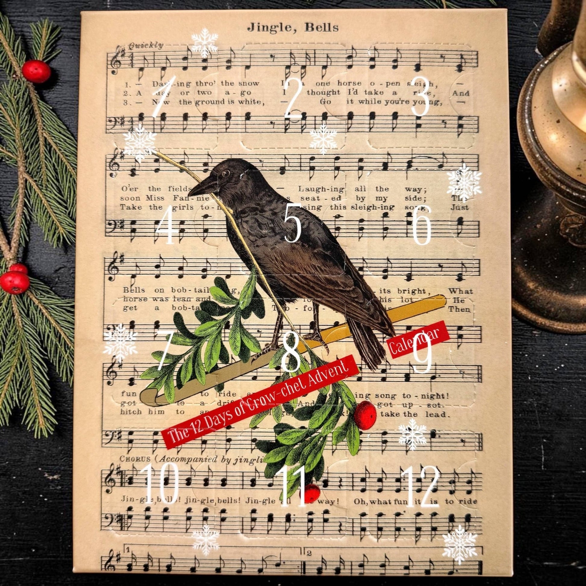 PREORDER: 2026 CROCHET Stitch marker Advent Calendar - homesewn