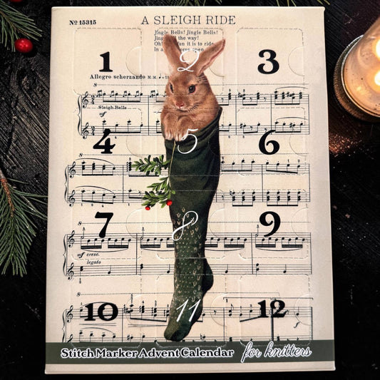 PREORDER: 2026 KNITTING Stitch Marker Advent Calendar - homesewn