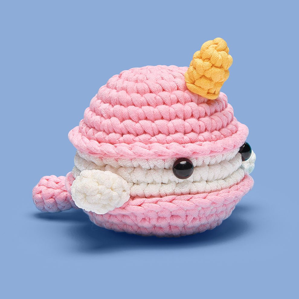 PREORDER ARRIVING 2/22: Bjorn the Narwhal Sweetie Edition Crochet Kit - homesewn