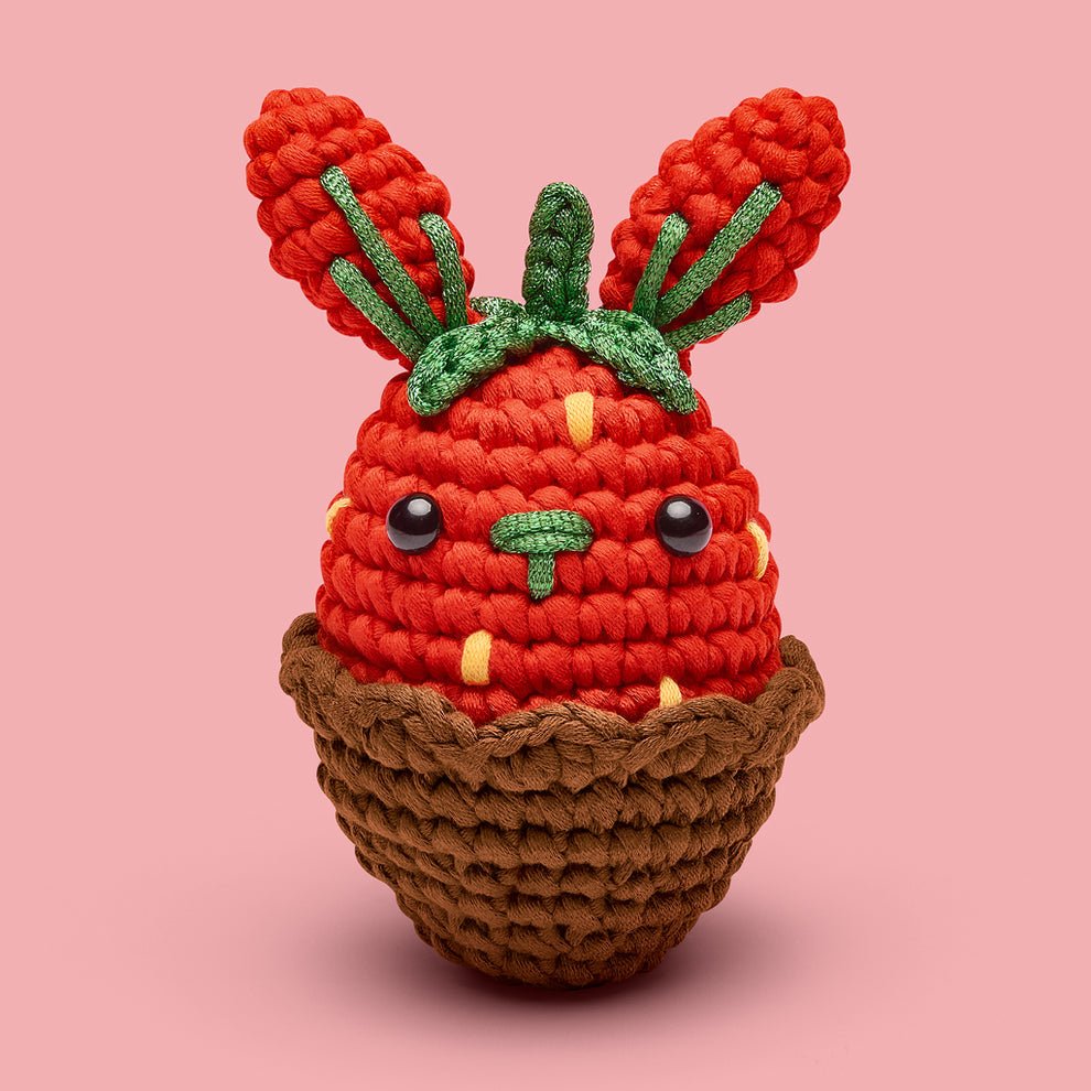 PREORDER ARRIVING 2/22: Jojo the Bunny Sweetie Edition Crochet Kit - homesewn