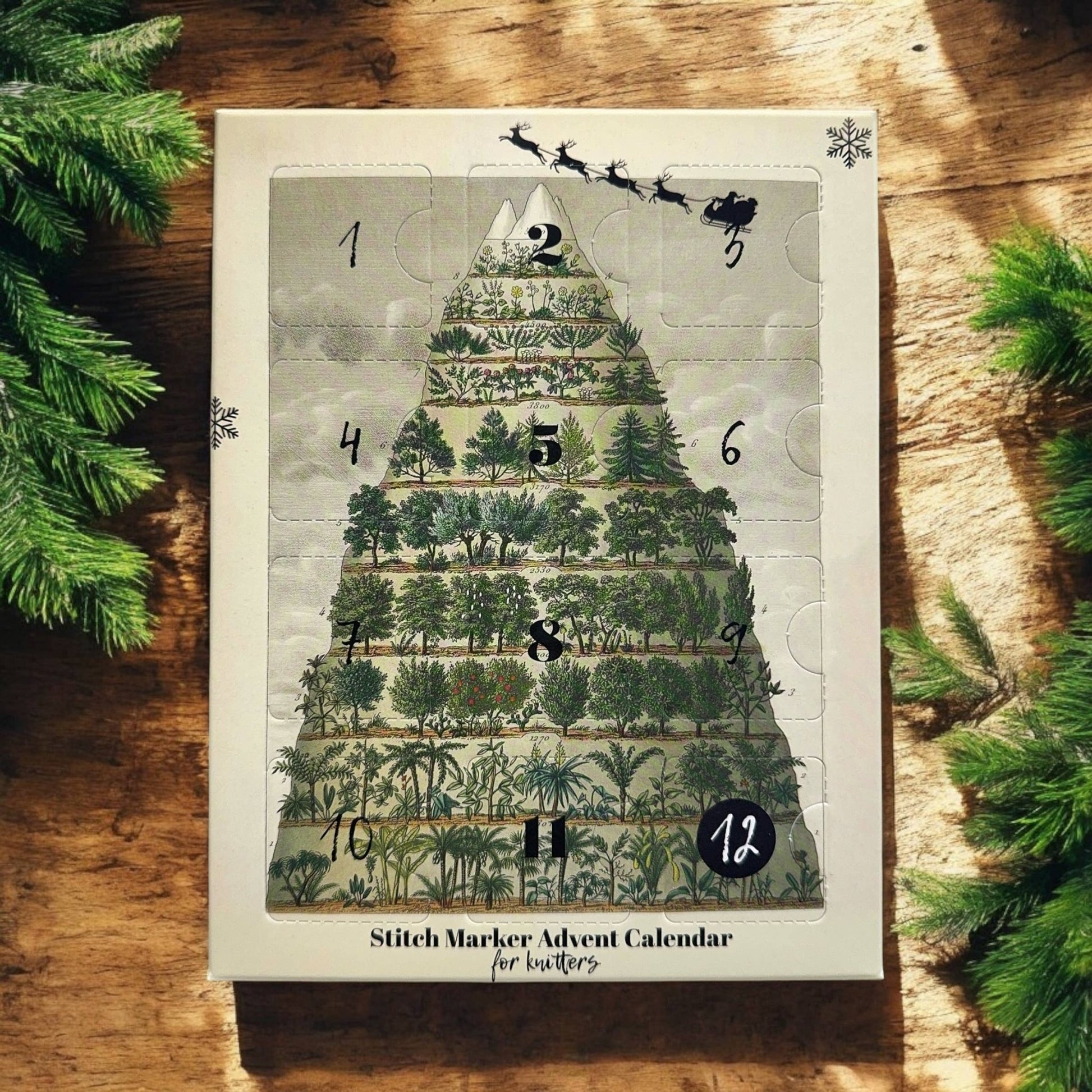 PREORDER - SEPTEMBER 2025: 2025 Stitch Marker Advent Calendar - homesewn