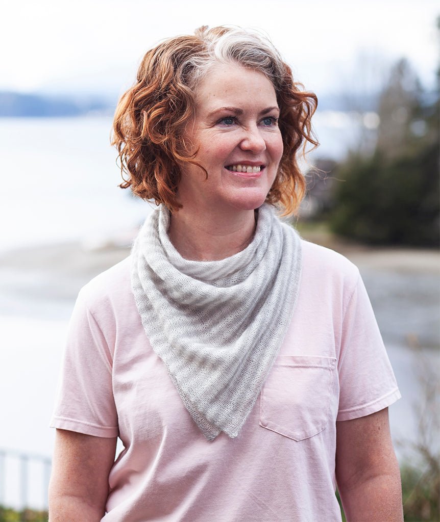 Pretty Perfect Square Scarf - Knitting Pattern - homesewn