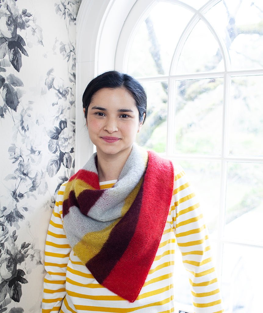 Pretty Perfect Square Scarf - Knitting Pattern - homesewn