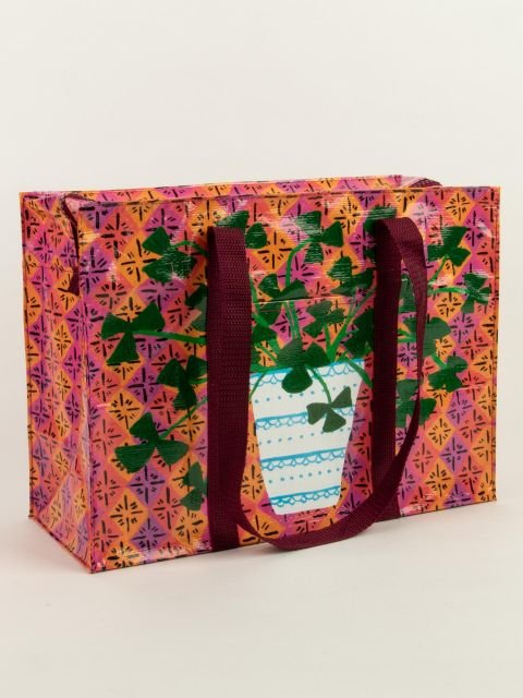 Pretty Plant Shoulder Tote - homesewn