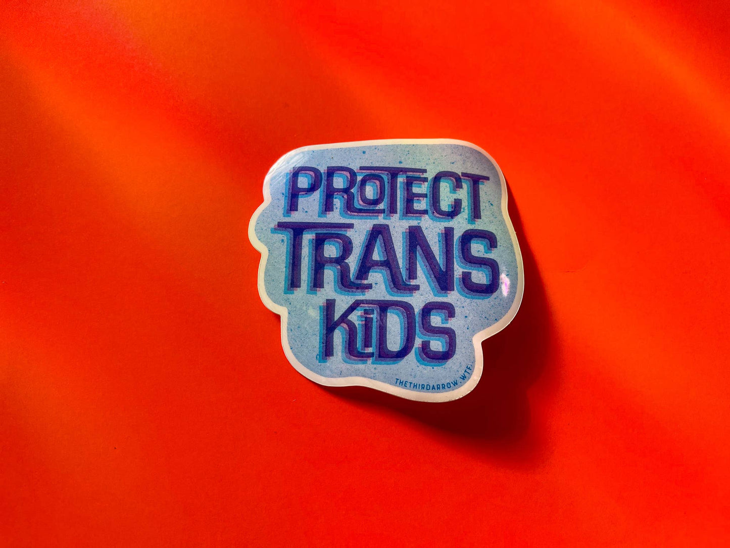 Protect Trans Kids vinyl sticker - homesewn