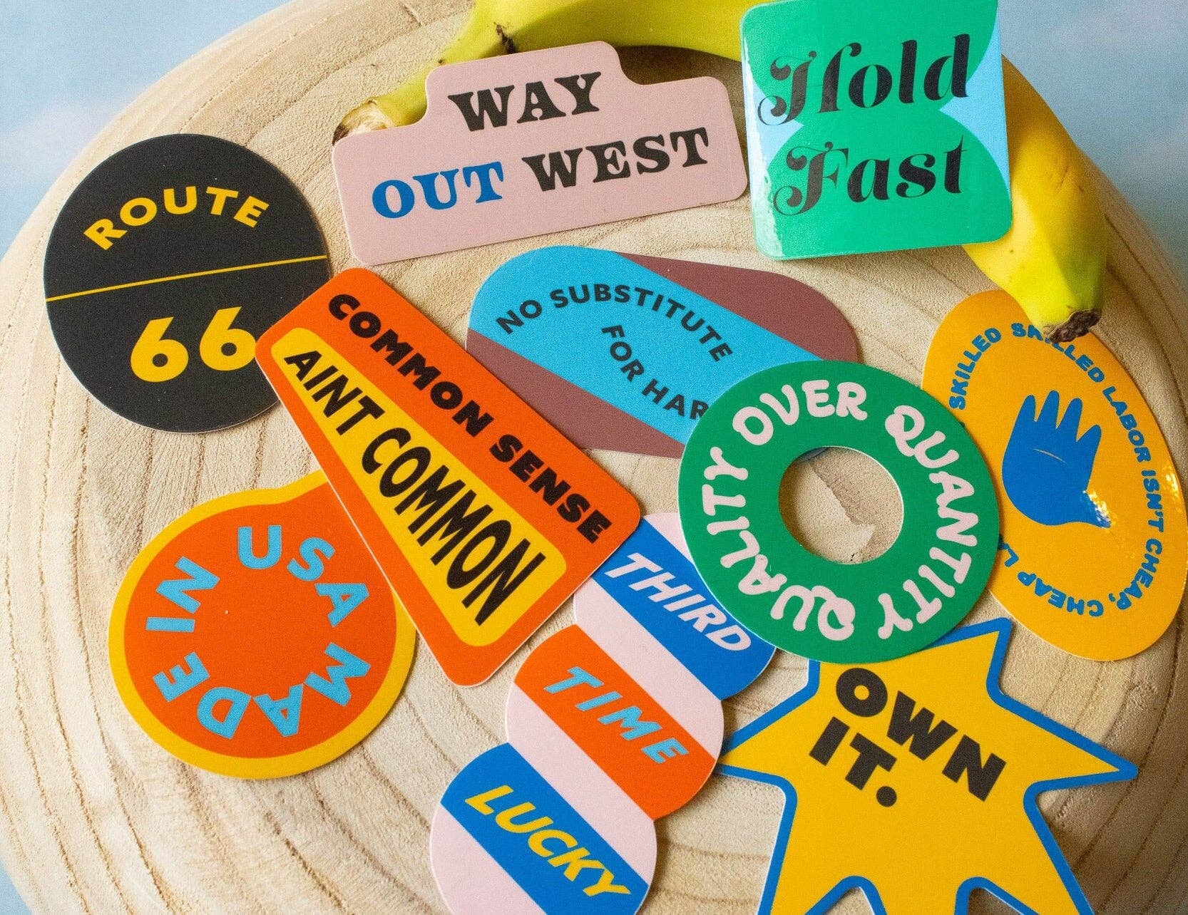 Quality Over Quantity Vinyl Sticker - homesewn