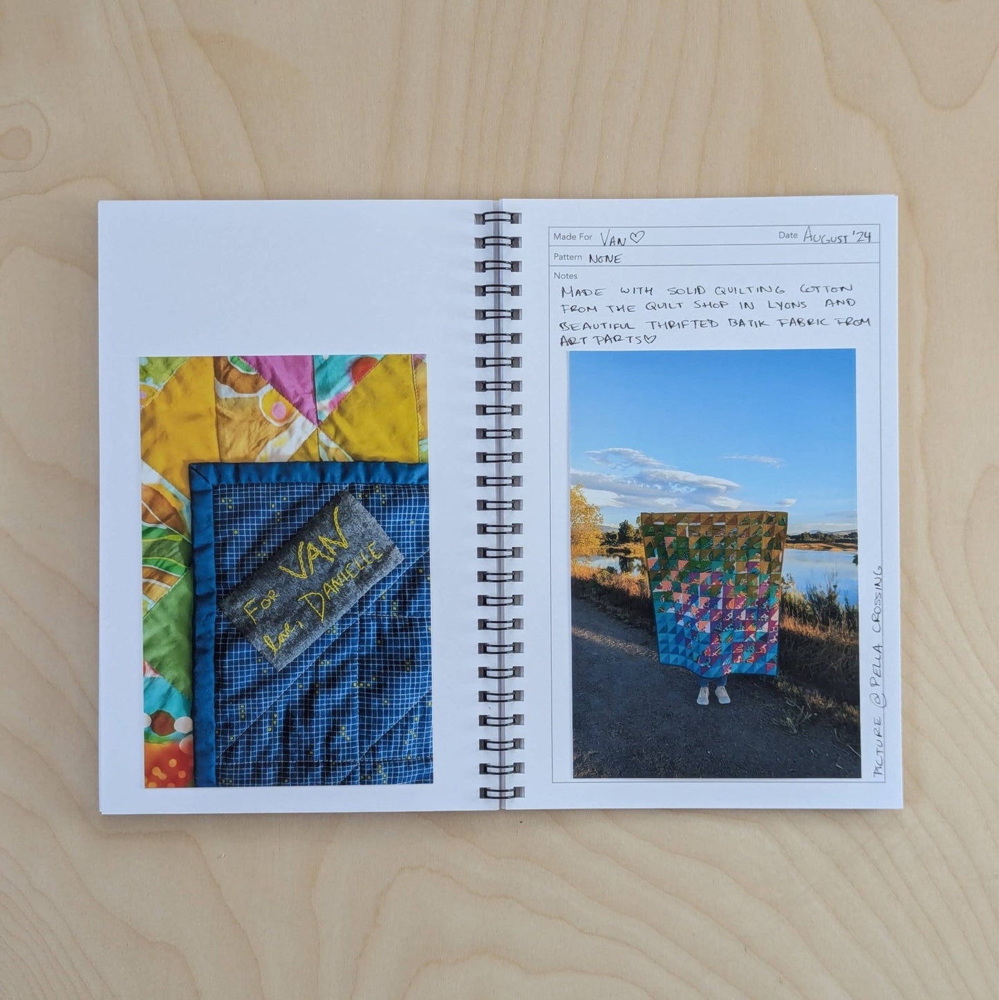 Quilt Journal - homesewn