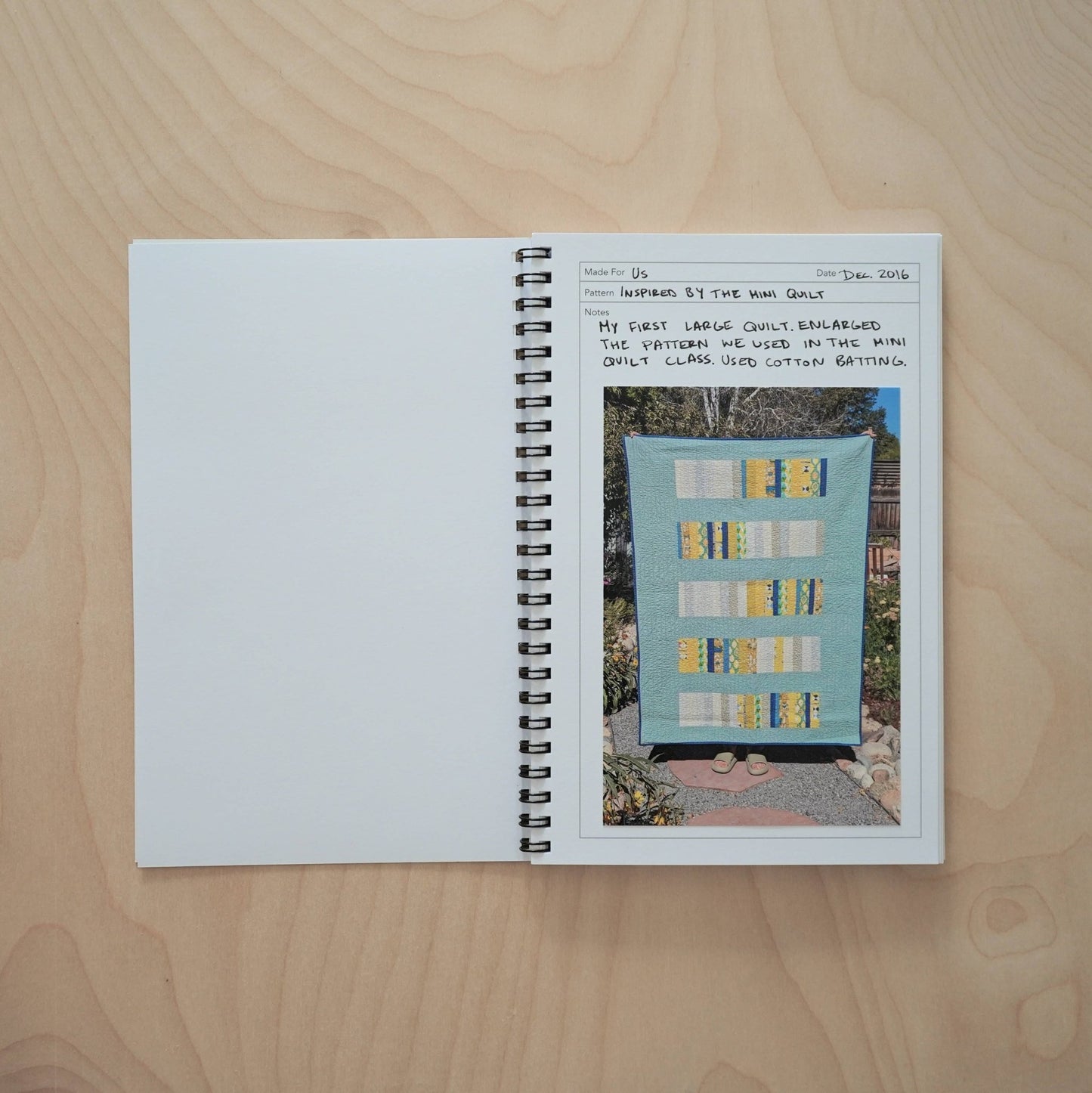 Quilt Journal - homesewn