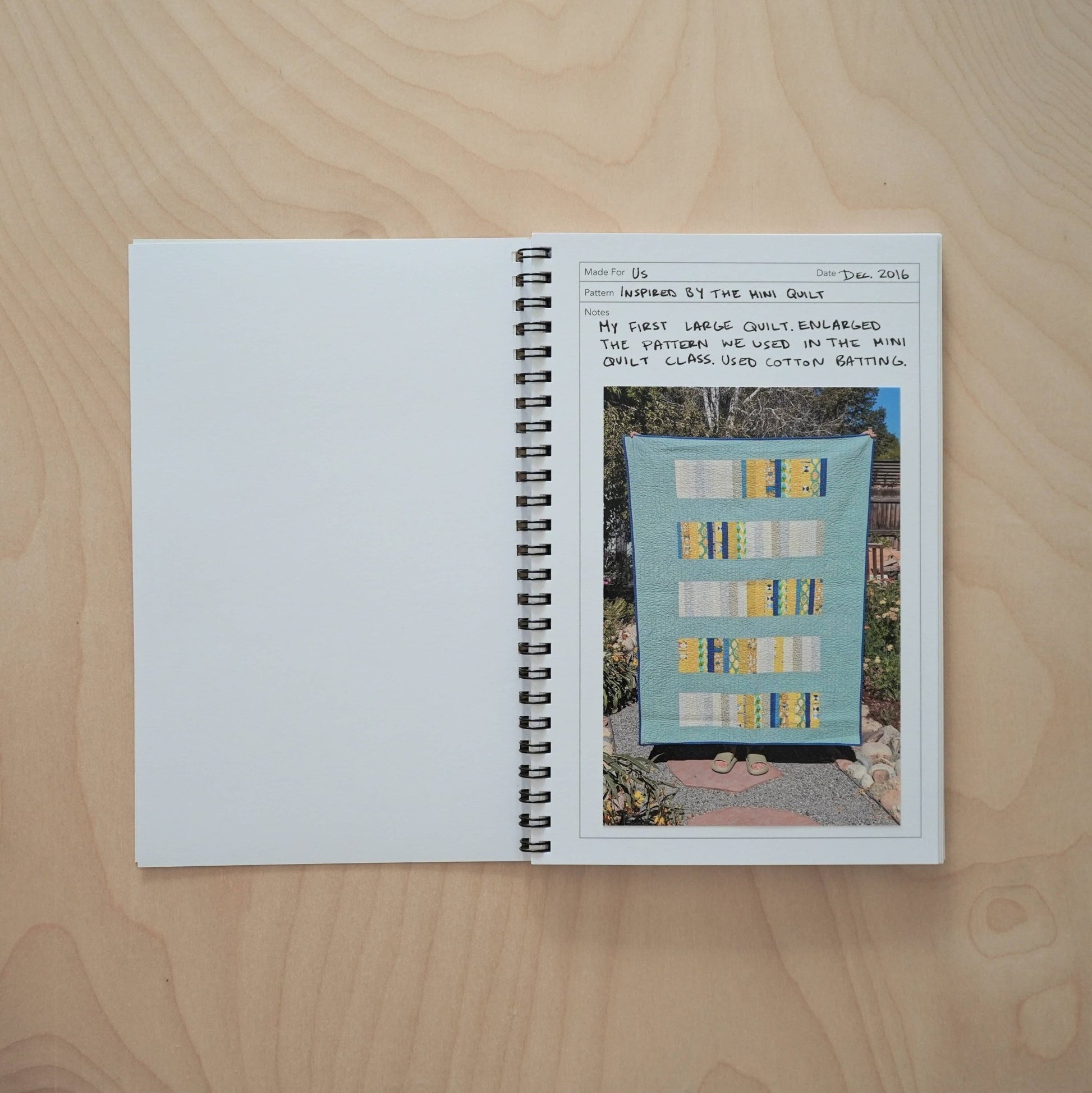 Quilt Journal - homesewn