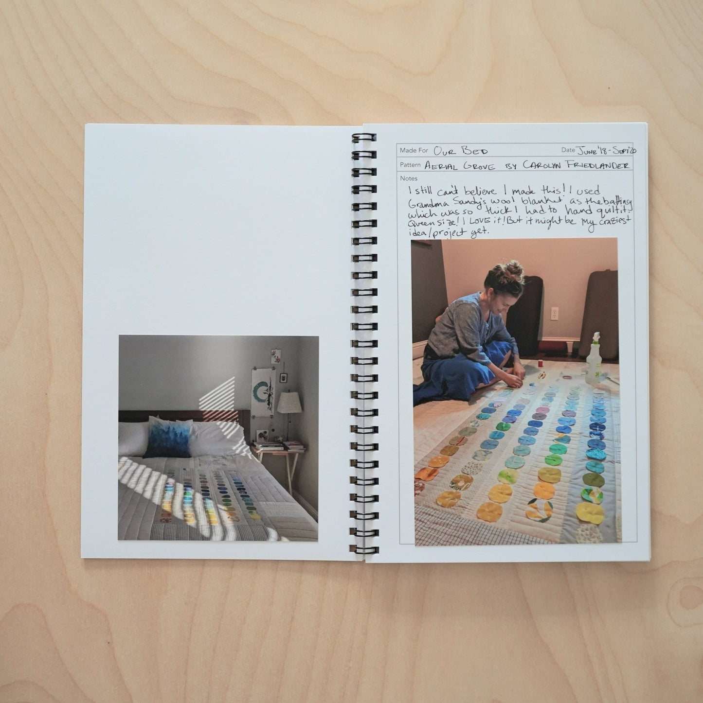 Quilt Journal - homesewn