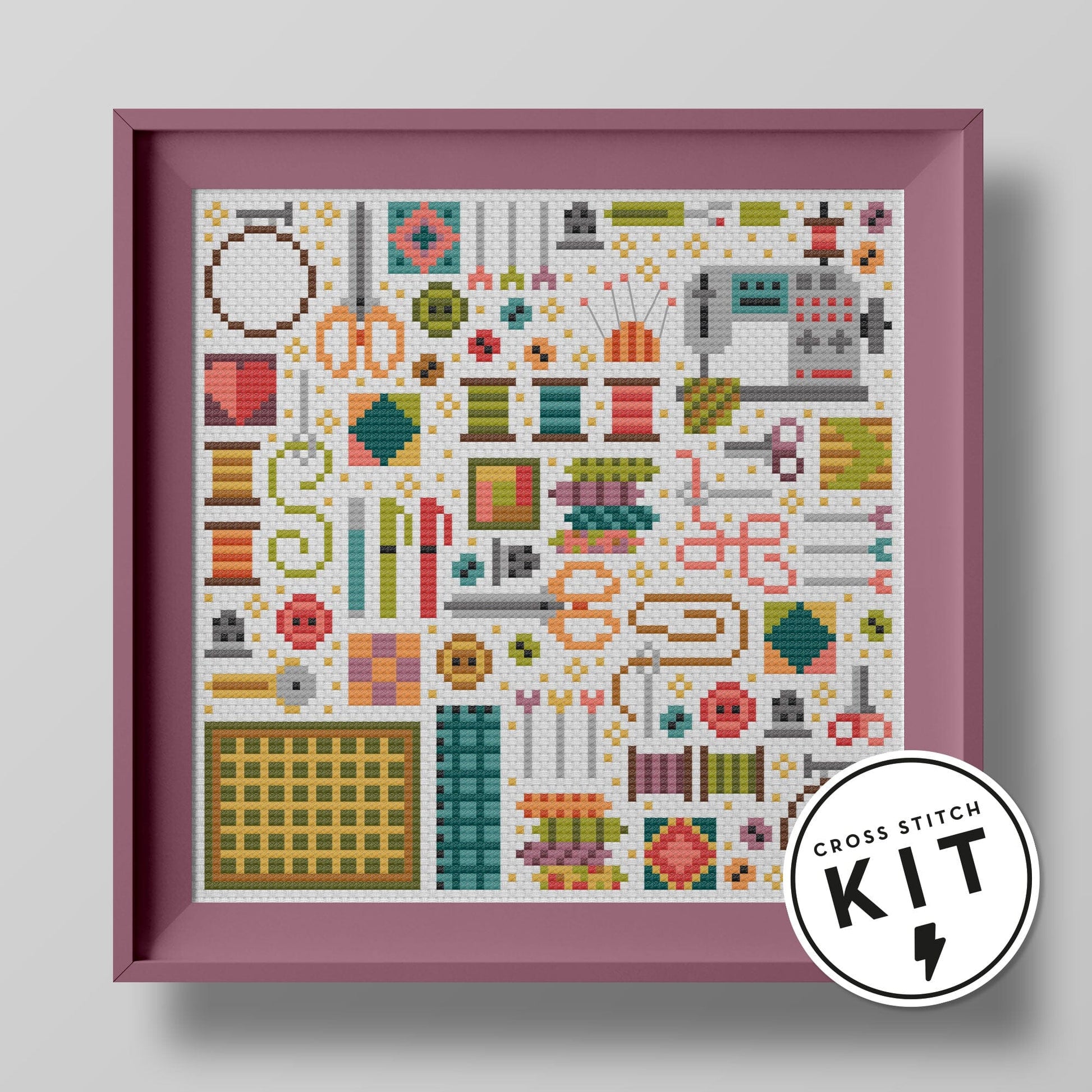 Quilter's Workshop Cross Stitch Kit - homesewn