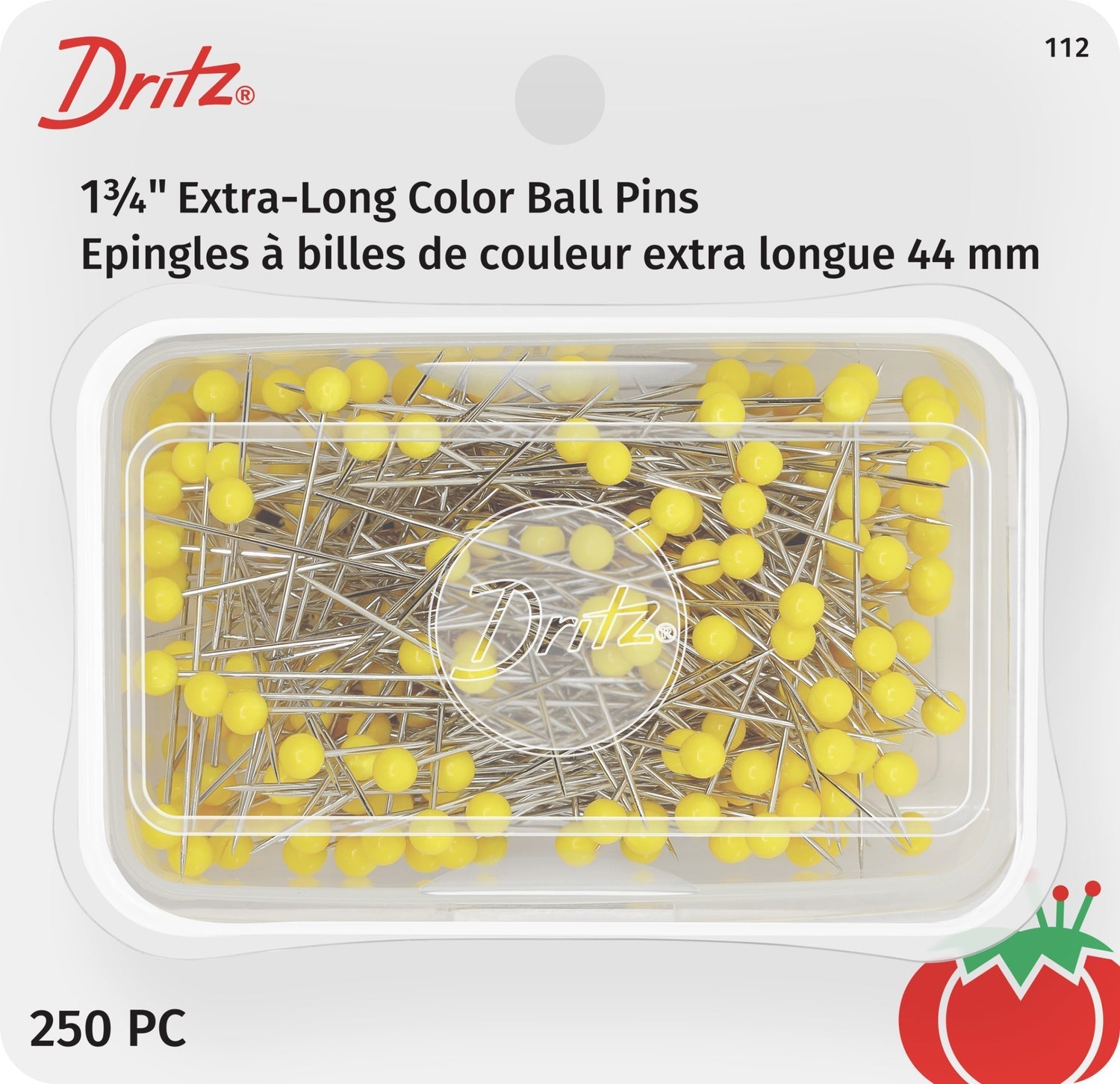 Quilting Pins - 250 pc 1.75" - homesewn