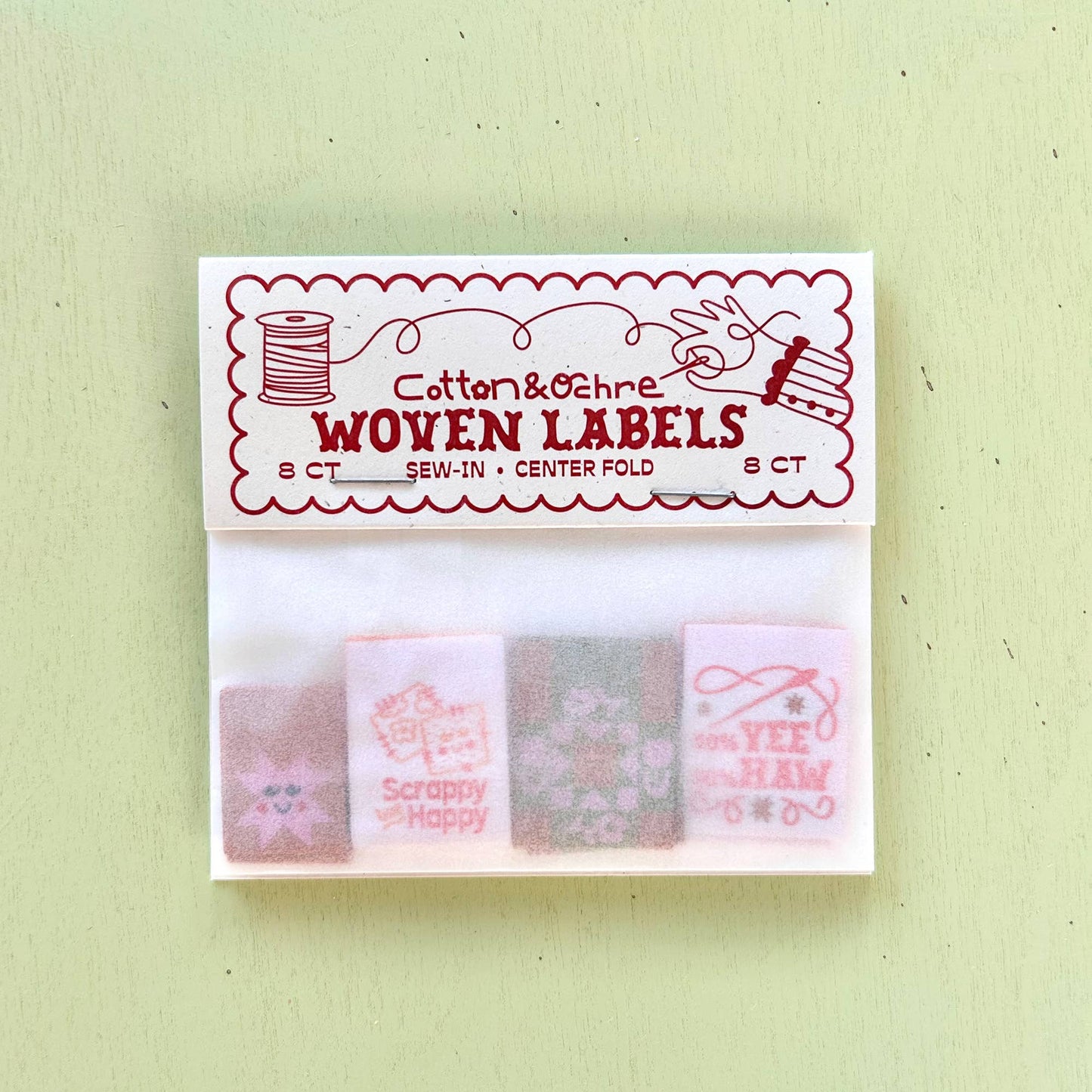 Quilty Pack Woven Labels - homesewn