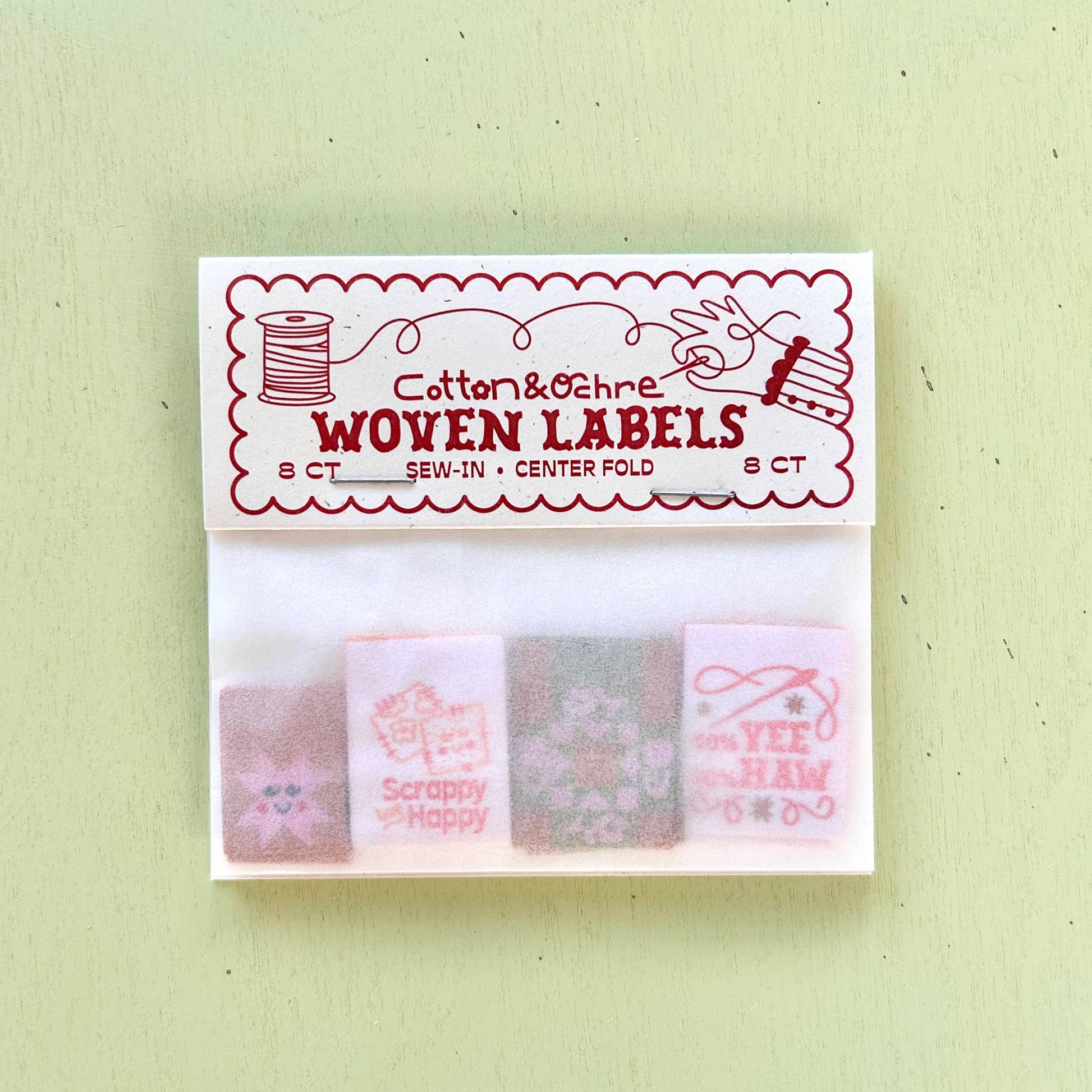 Quilty Pack Woven Labels - homesewn